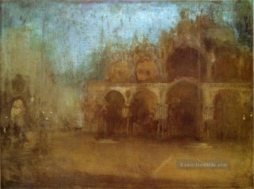  Venedig Kunst - Nocturne Blau und Gold St Marks Venedig James Abbott McNeill Whistler